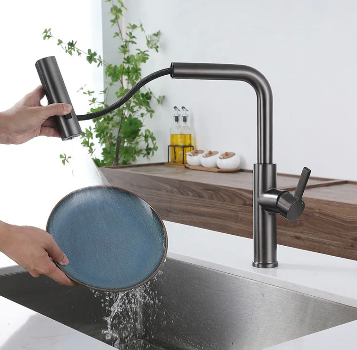 Triple Water Mode Smart Kitchen Faucet