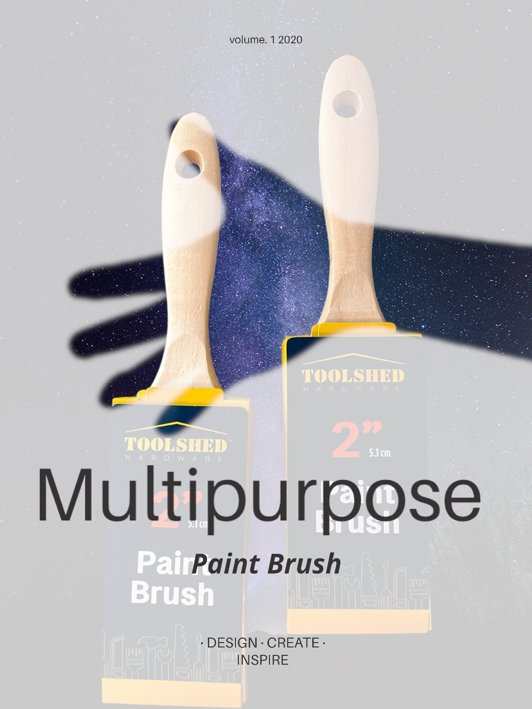 2” Multipurpose Paint Brush, Paint, Stains + Finishes
