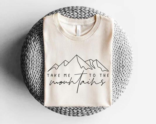 GreenVines Take me to the Mountains Sweatshirts Adventure Lover Sweater