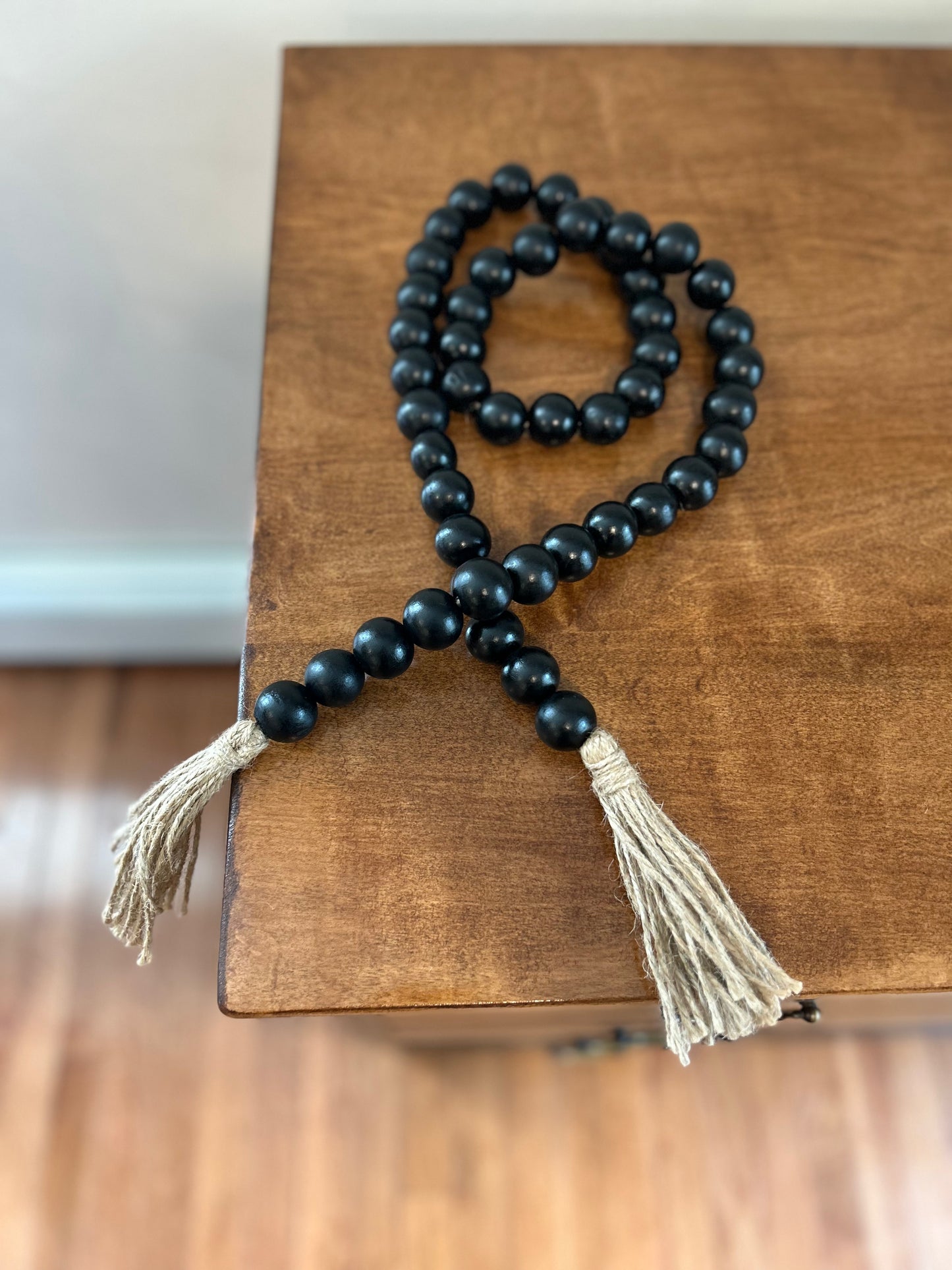 Black Decor Beads